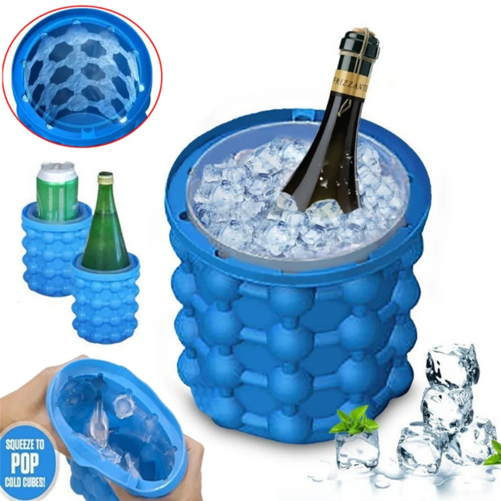 Ease ice bucket